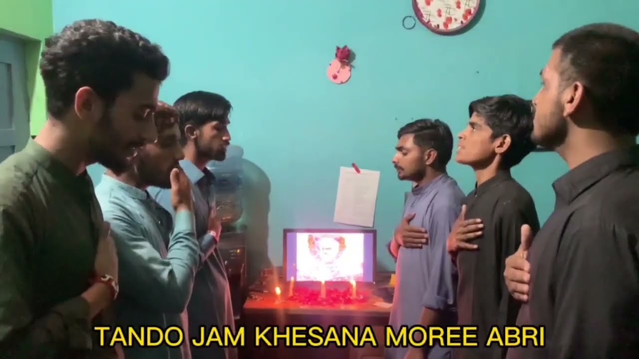 JSFM Tando Jam Sindh paid tribute to martyrs of Struggle of Sindhuesh @JSFMOfficialOrg 1