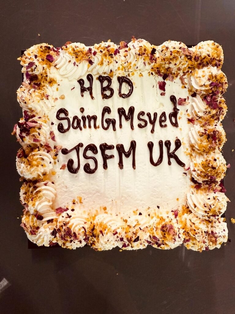 Jeay Sindh Freedom Movement Celebrates the Birthday of Sain GM Syed in Southall, London. 2 Jeay Sindh Freedom Movement Celebrates the Birthday of Sain GM Syed in Southall, London.