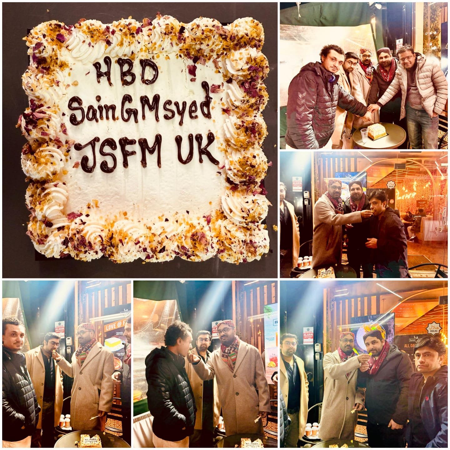 Jeay Sindh Freedom Movement Celebrates the Birthday of Sain GM Syed in Southall, London.