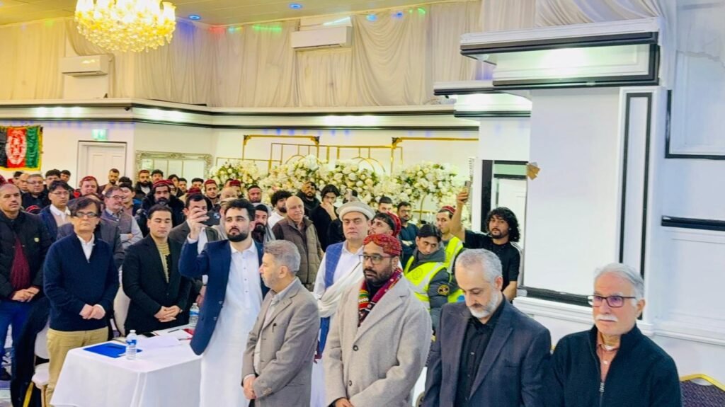 PTM UK Organizes Grand Jirga in London: FBM Chairman Hyrbyair Marri JSFM Chairman Sohail Abro Joins to Highlight Unity Among Oppressed Nations.