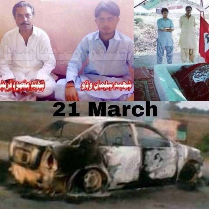 On March 21, we solemnly remember the sacrifices of Shaheed Maqsood Khan Qureshi and Shaheed Salman Wadho, who were tragically killed near Paka Chang in their unwavering pursuit of Sindh’s freedom. Their courage and dedication to the cause of Sindhudesh remain a powerful symbol of resistance and hope for the people of Sindh.