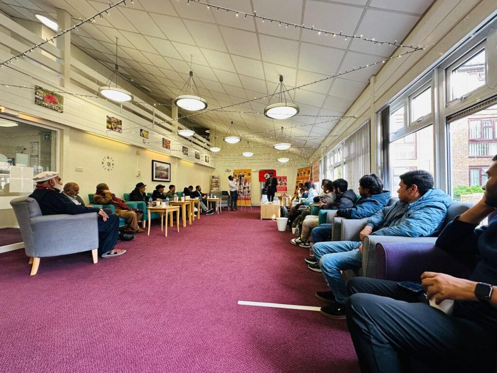 On Saturday, 26th April 2025, the Jeay Sindh Freedom Movement (JSFM) organized a grand and respectful event in London to commemorate the 30th death anniversary of Sain G.M. Syed, the great leader, thinker, and philosopher of the Sindhi independence movement. The event was attended by numerous political and social representatives from various circles based in London.
