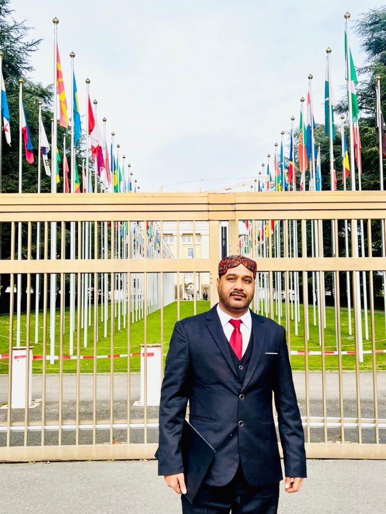 Sohail Abro, Chairman JSFM today on Tuesday 17 March 2026 presented intervention in the 61th session of UN Human Rights Council in Geneva Switzerlands: He highlighted enforced disappearances, extrajudicial killings, of Sindhi Baloch, Pushtoons and others and UN supervised refrendum in Sindh for Freedom.