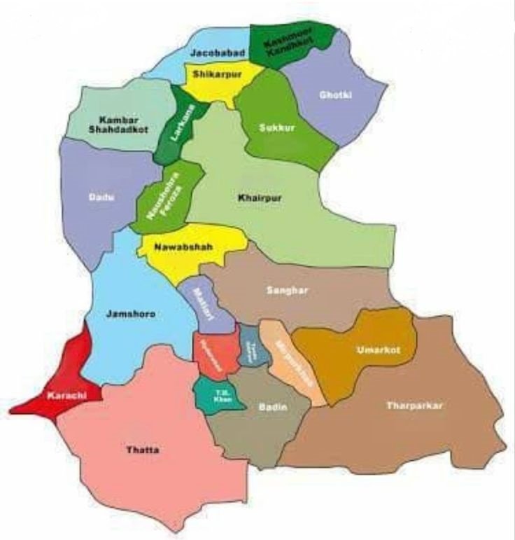 homepage 16 Sindh Map Structure